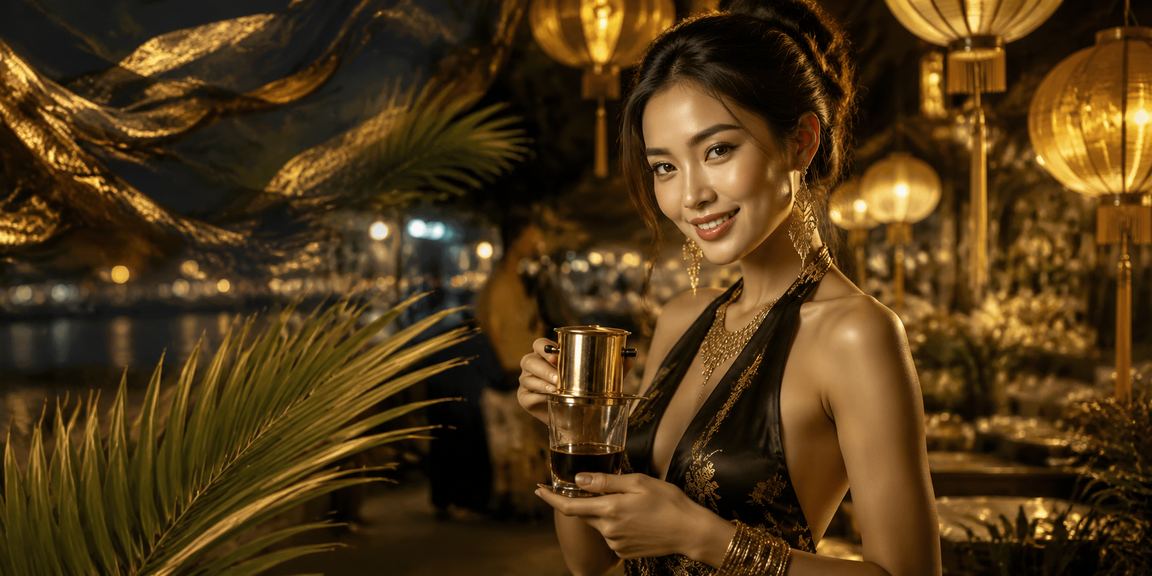 Người dùng Hà Nội xem bóng đá và theo dõi kèo cược buổi sáng bên cốc cà phê trứng