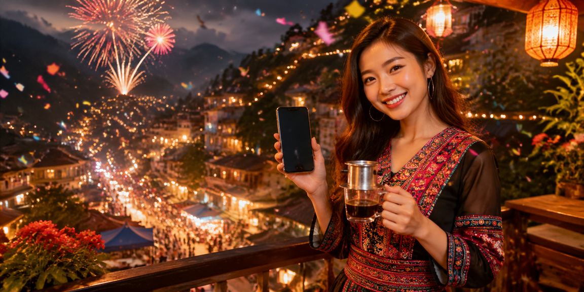 Người chơi tại Sapa nhâm nhi cà phê và kiểm soát thời gian chơi casino trên điện thoại di động