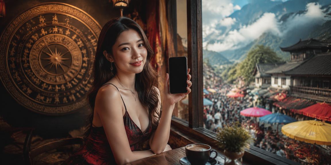 Người dùng trải nghiệm casino di động tại Sa Pa trong không khí cà phê sáng